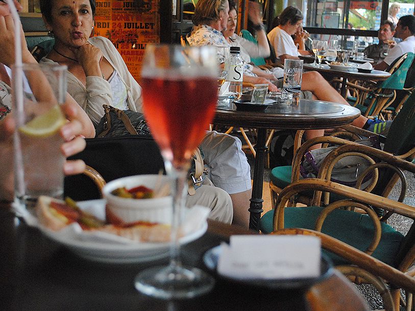 Strasbourg, Alsace, ja hele Frankrig opleves bedst med start på en lokal cafe